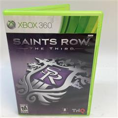 Saints Row The Third Microsoft Xbox 360 Complete In Box CIB